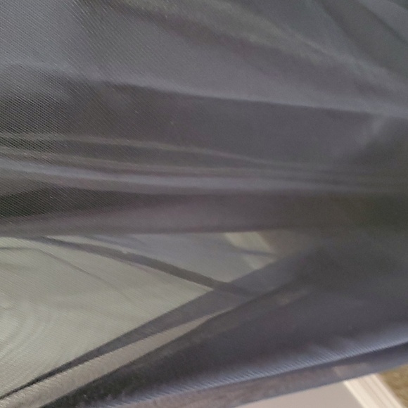 ARIANNA BY Rachel Kaye gray/black gown. Size 4, eligant, chiffon over sa… - Picture 5 of 11